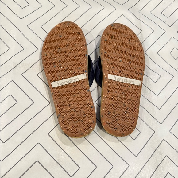New Hari Mari Navy Flip Flops main image 7
